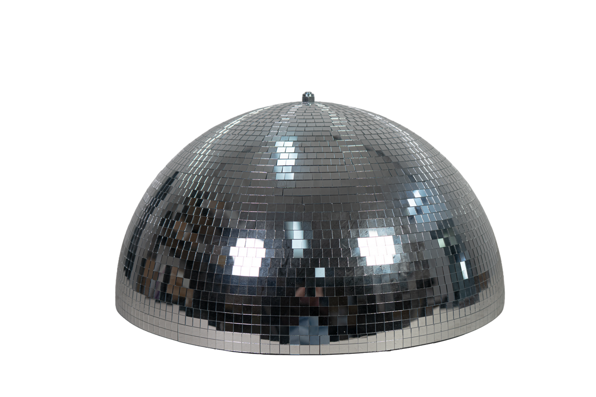 Event Lighting Party MB20H 50cm (20-inch) Half Mirror Ball with Motor