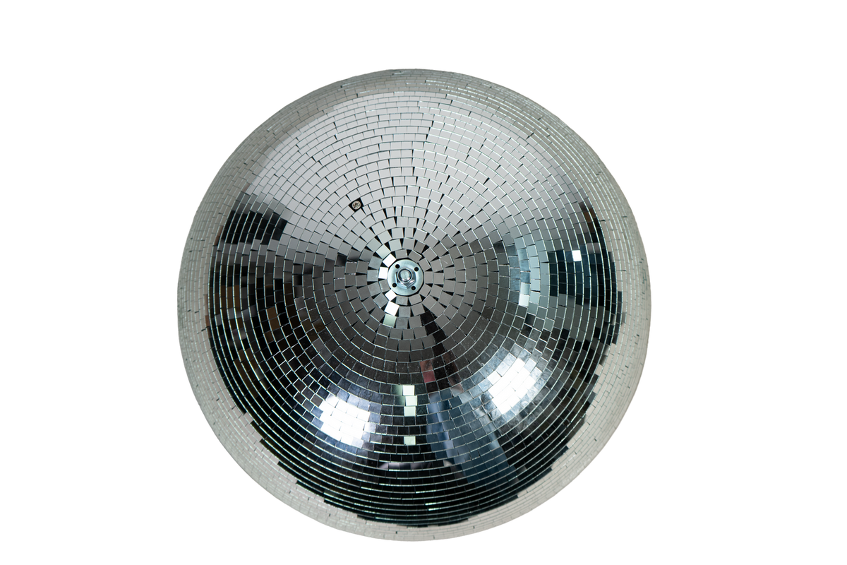 Event Lighting Party MB20H 50cm (20-inch) Half Mirror Ball with Motor