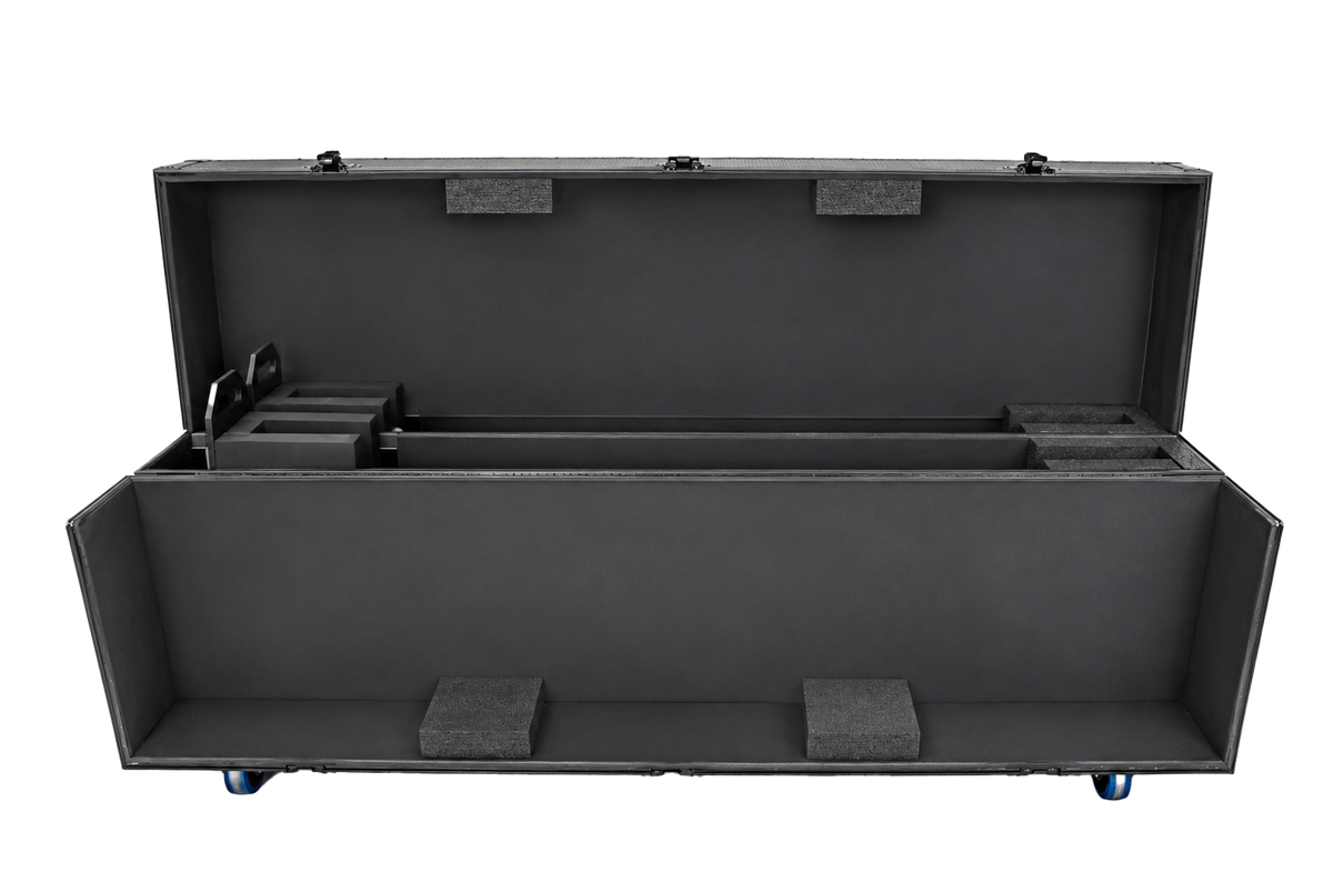 Event Lighting TVCASE7080DUAL Flight Case for Dual 70–80-inch TVs