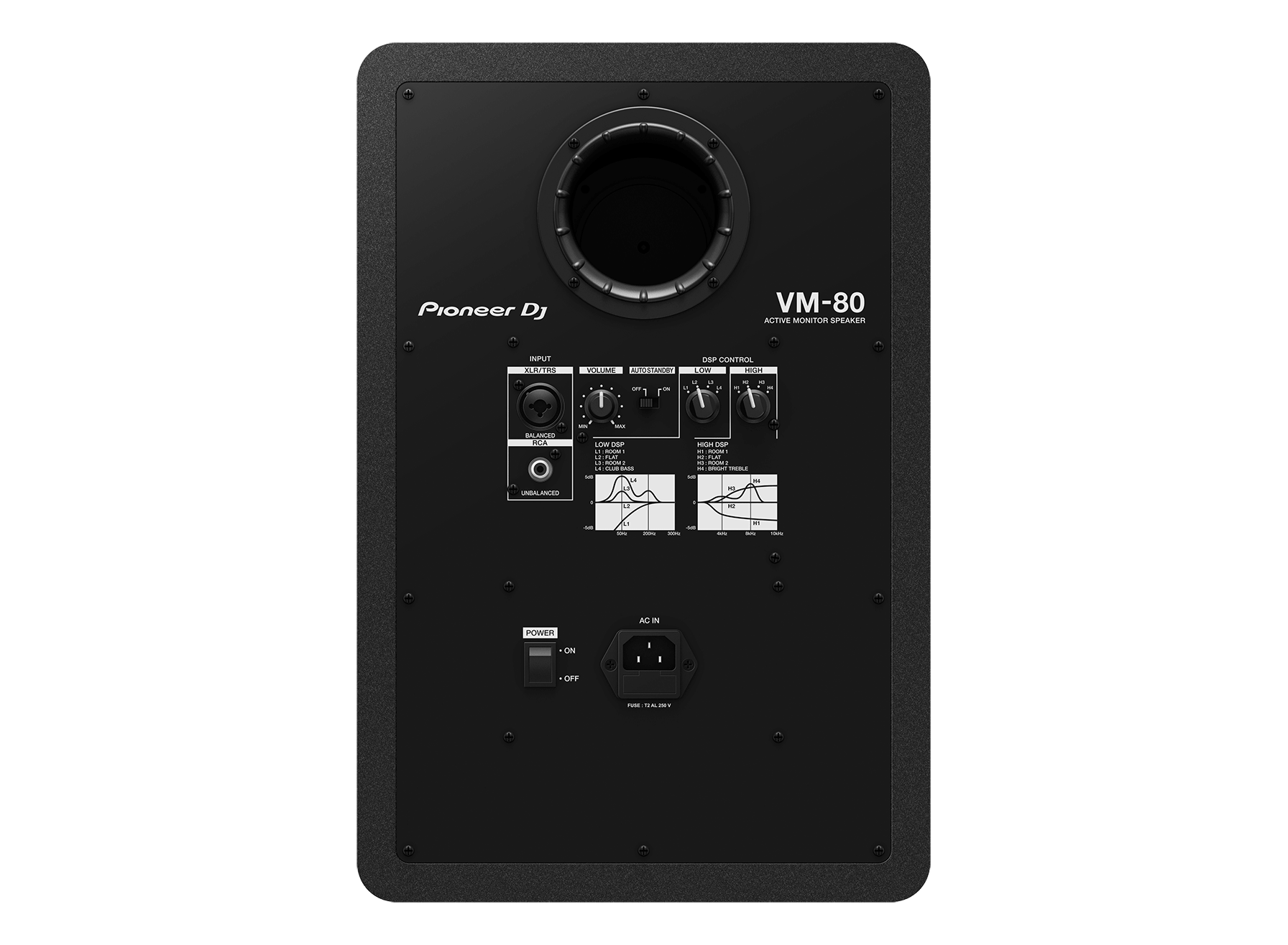 Pioneer DJ VM-80 8" Active Monitor Speaker (PAIR)